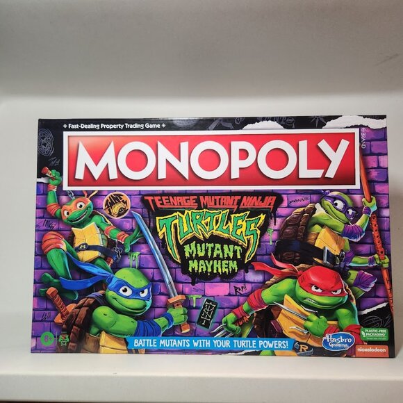 NEW Monopoly TMNT Teenage Mutant Ninja Turtles BOARD GAME Mutant Mayhem Edition - Picture 6 of 12